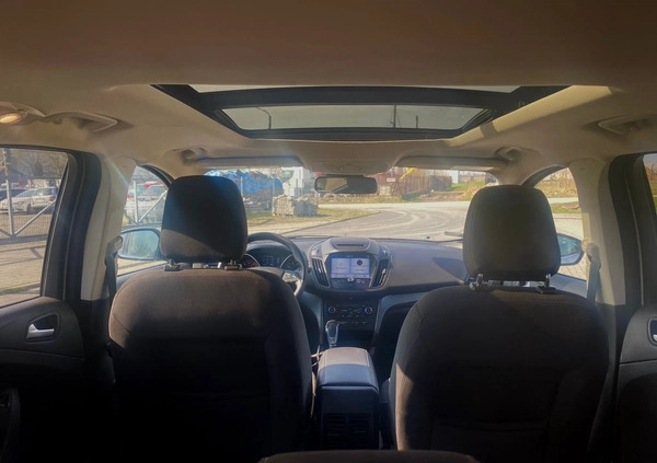 Ford Escape cena 69900 przebieg: 65542, rok produkcji 2018 z Wieleń małe 211